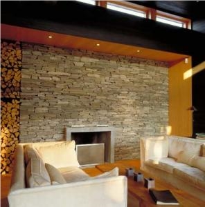 Oppdal Quartzite Wall Cladding, Oppdal Furunes Beige Quartzite
