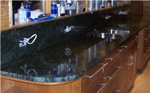 Hawaiian Green Granite Countertop