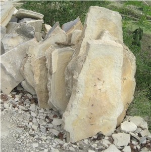 Yellow Natural Slate Flagstone