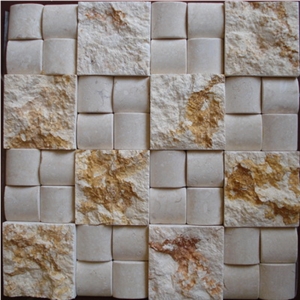Beige Marble Mosaic Tiles