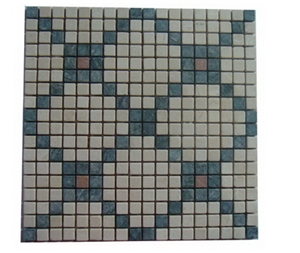 Green Marble Mosaic Pattern