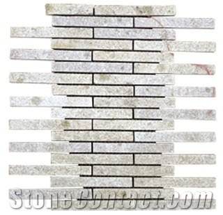 Himachal White Quartzite Mosaic