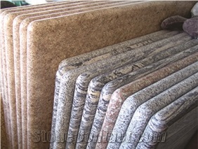 China Rusty Yellow Granite Kitchen Countertop, Counter Top, Stone Kitchen Top, Kitchen Worktop