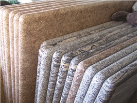 China Rusty Yellow Granite Kitchen Countertop, Counter Top, Stone Kitchen Top, Kitchen Worktop