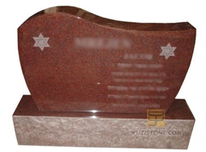India Royal Red Granite European Memorial,Tombstone India Royal Red Granite European Memorial,Tombstone