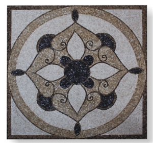 Granite Mosaic Medallions
