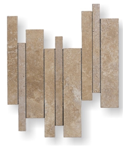 Noce Travertine Mosaic