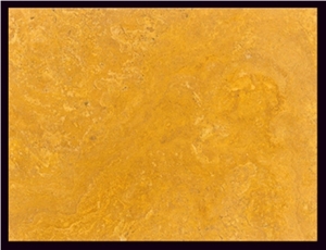 Yellow Makoo Travertine Slabs & Tiles, Iran Yellow Travertine