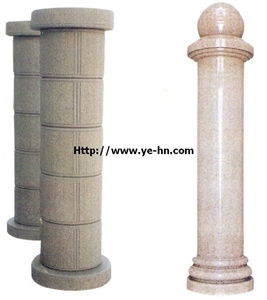 Golden Yellow Granite Column