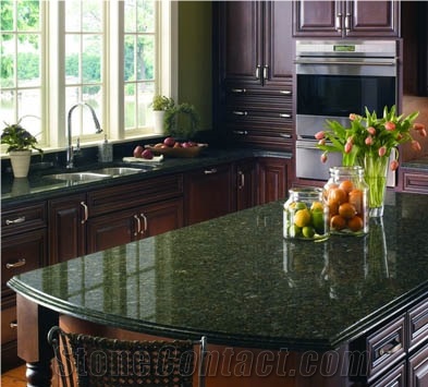 Verde Candeias Green Granite Countertop