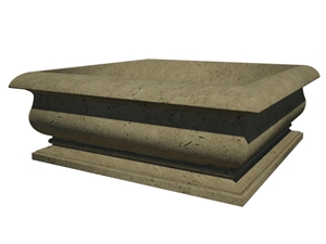 Square Cast Stone Planter - AAPL018