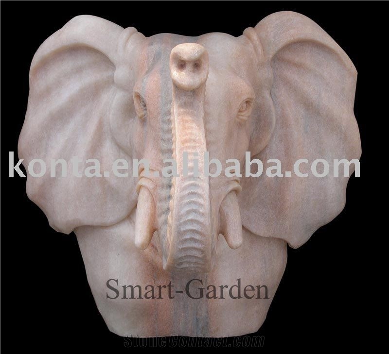 Marble Elephant Sculpture Fountain