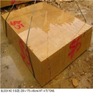 King Gold Marble Blocks