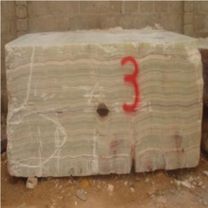 Light Green Onyx Blocks, Pakistan Green Onyx