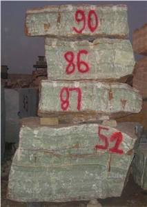 Pakistan Green Onyx Blocks