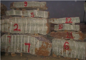 Pakistan Green Onyx Blocks