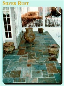 Silver Rust Slate Flooring Silver Rust Slate Flooring