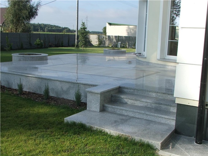 Grey Granite Exterior Floor