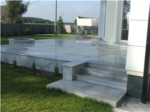 Grey Granite Exterior Floor