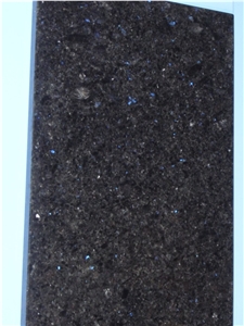 Blue in the Night Granite Tiles, Angola Black Granite Blue in the Night Granite Tiles, Angola Black Granite