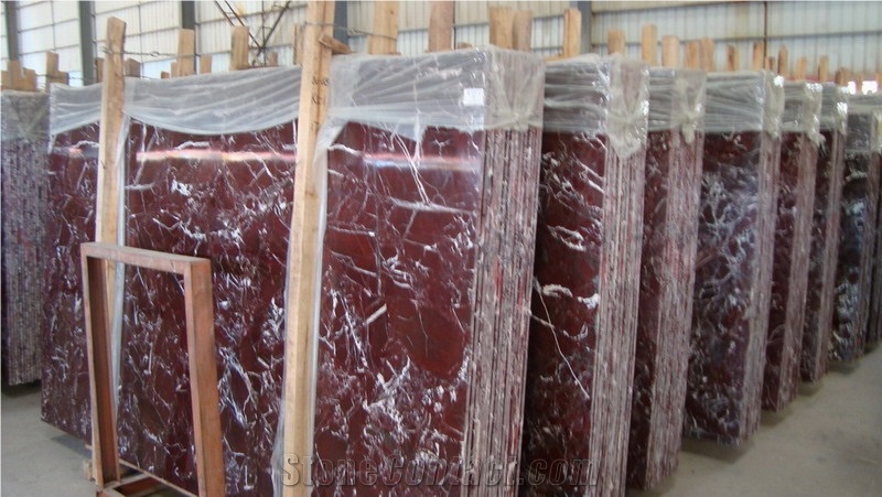 Rosso Levanto Marble Slab, Turkey Red Marble