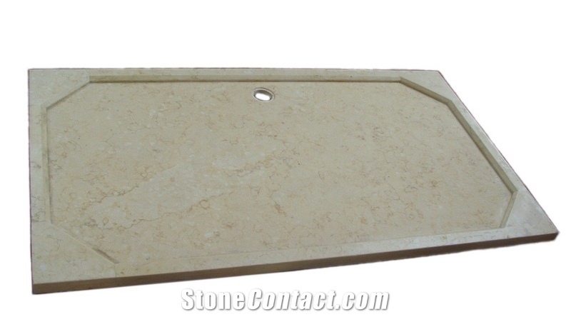 Persian Botticino Marble Shower Tray