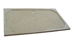 Persian Botticino Marble Shower Tray Persian Botticino Marble Shower Tray