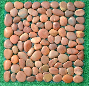 Red Pebble Mosaic