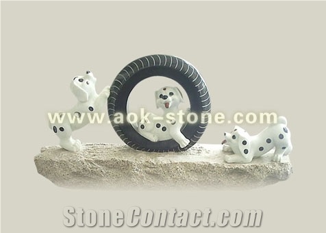 Granite Garden Sculpture