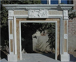 Marble Fireplace Mantel