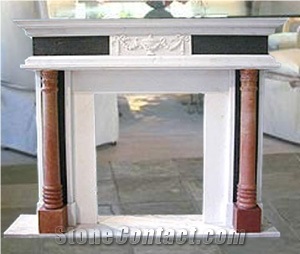 Marble Fireplace Mantel