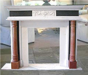 Marble Fireplace Mantel