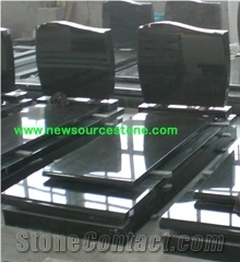 Black Granite Tombstone，Gravestone，Monument