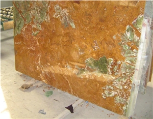 Multicolor Green Onyx Slabs & Tiles, Pakistan Green Onyx