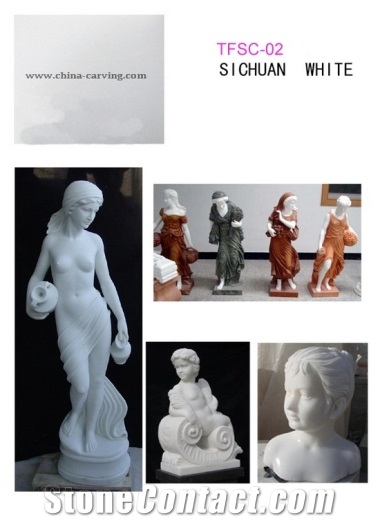 Shangrila White Marble Sculpture & Statue