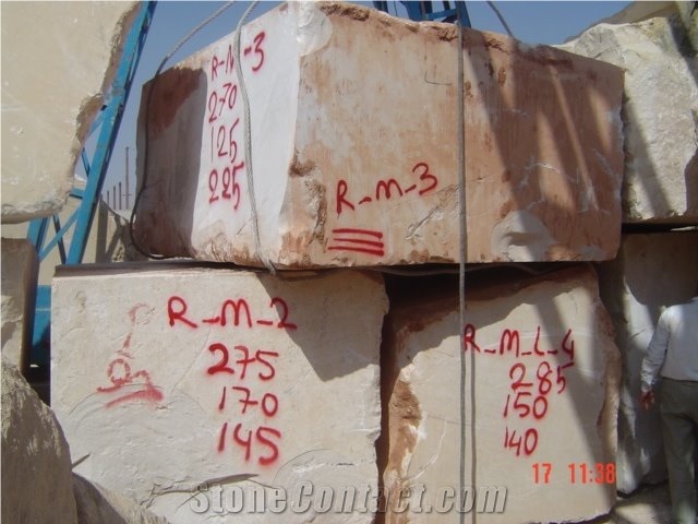 Beige Limestone Block