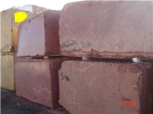 Persian Red Marble Block Persian Red Marble Block