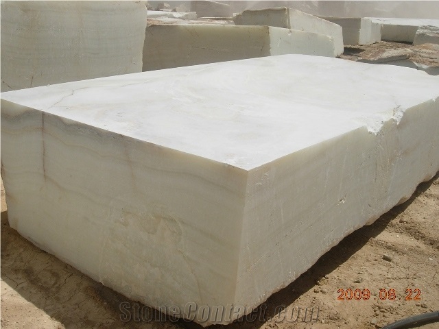 White Onyx Blocks