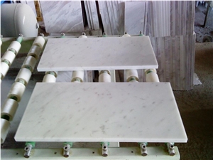 White Volakas Marble Slabs & Tiles, Greece White Marble