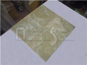 Marble and Onyx Tiles, Medium Green Onyx Tiles