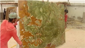 Onyx Slabs, Dark Green Onyx Slabs, Green Onyx Slab