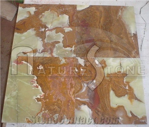 Onyx Tiles, Multi Green Onyx Tiles