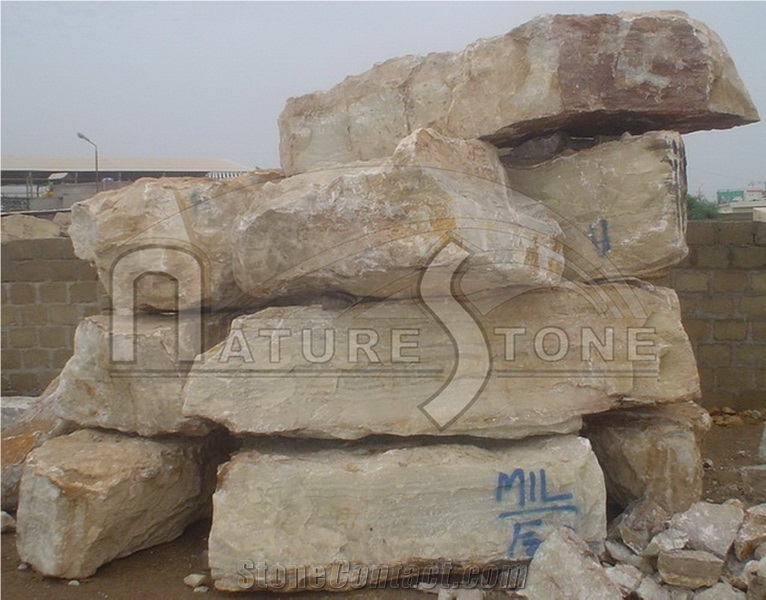 Pakistan White Onyx Blocks