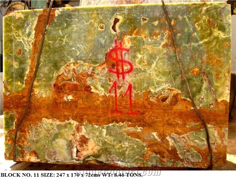 Dark Green Onyx Blocks 1