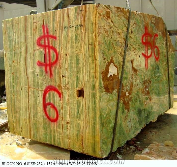 Dark Green Onyx Blocks 10