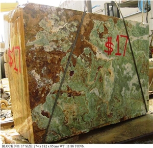 Dark Green Onyx Blocks 17