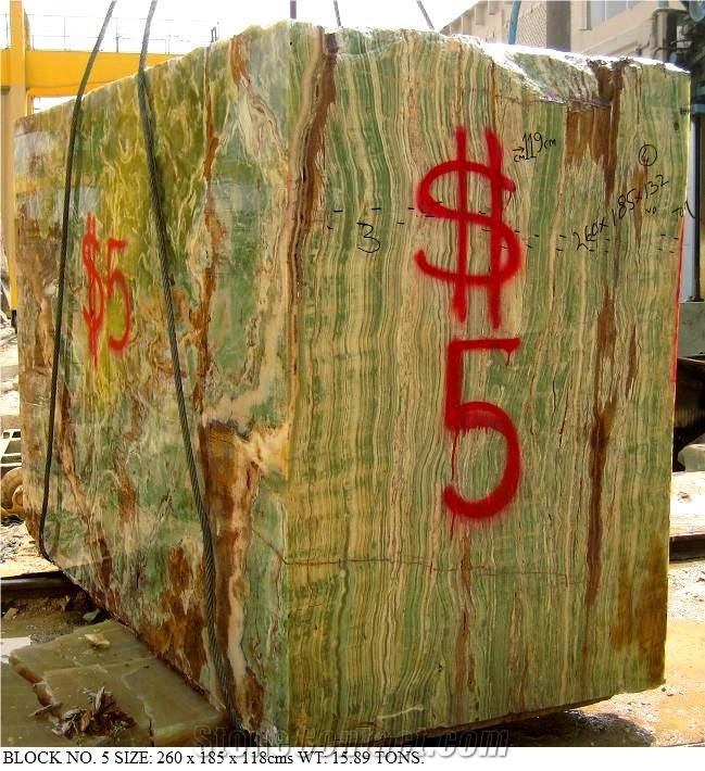 Dark Green Onyx Blocks 6