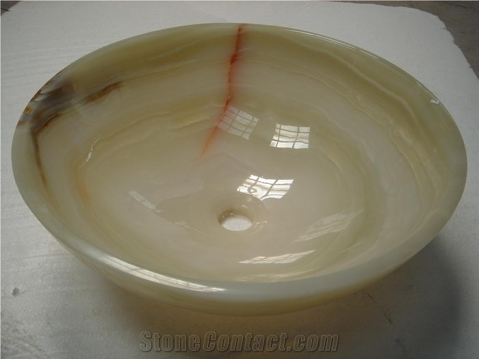 Seben Honey Onyx Sink and Basin