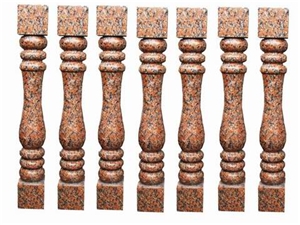 Tianshan Red Granite Baluster