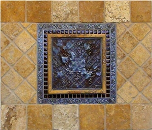 Travertine Tile Gold Yellow Tumbled Travertine Tile Gold Yellow Tumbled